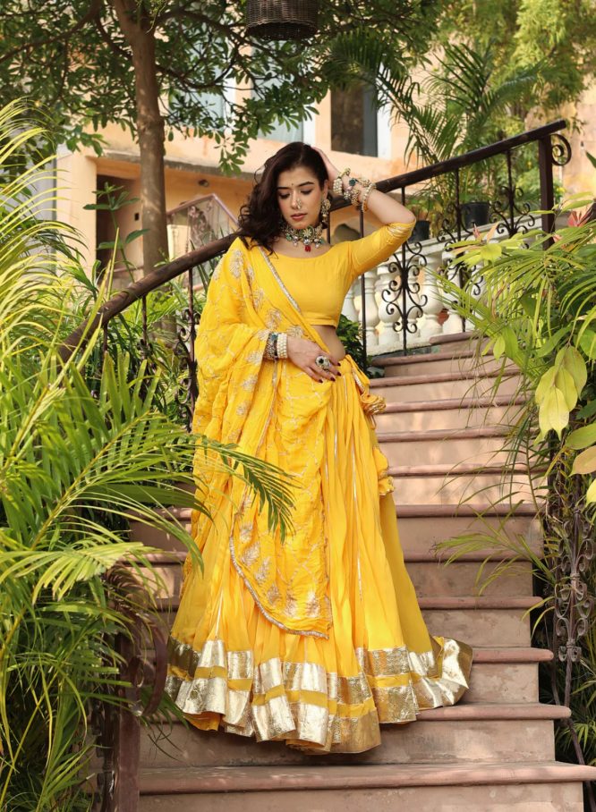 Sunehri Noor  Lehenga Set