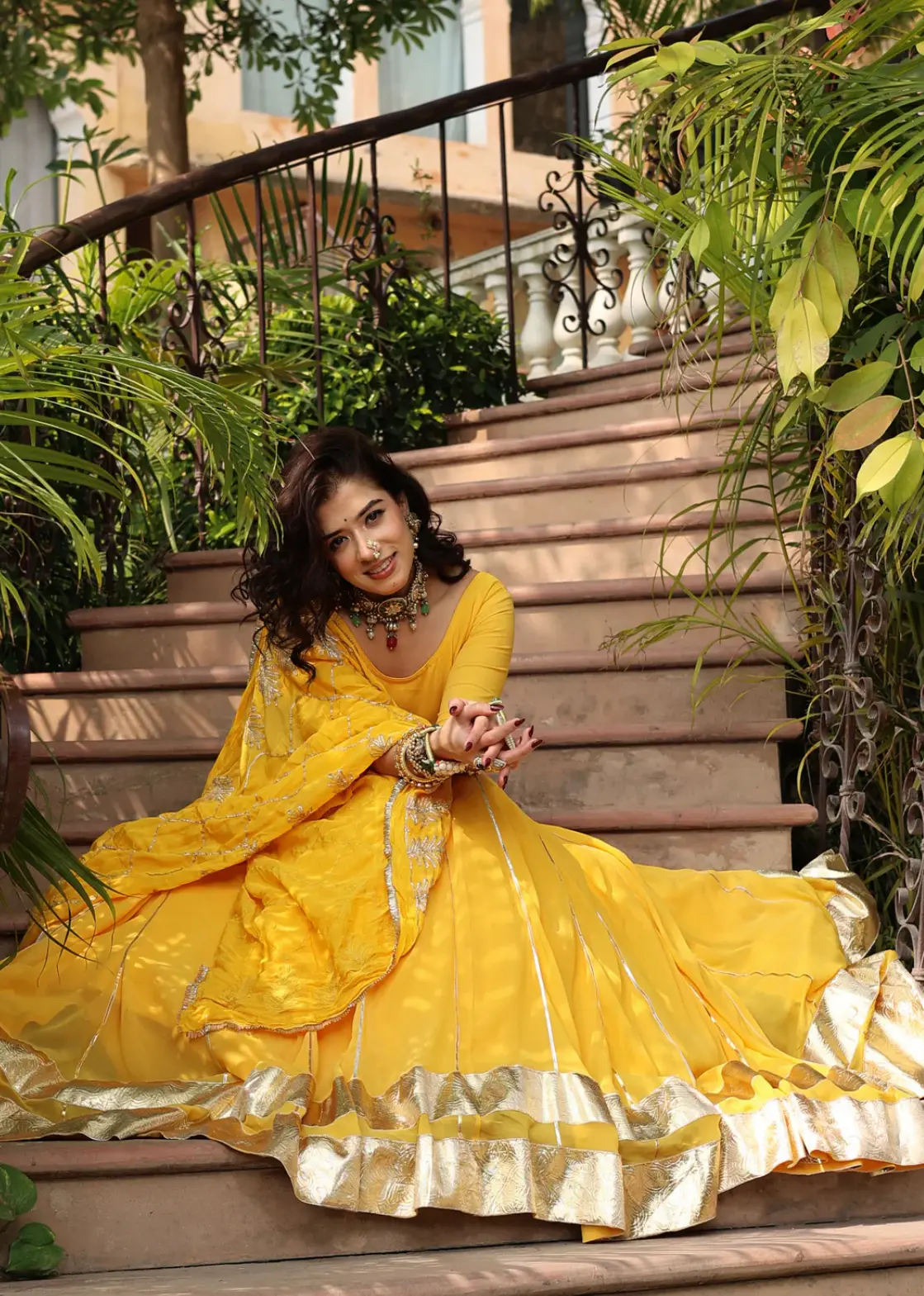 Sunehri Noor  Lehenga Set