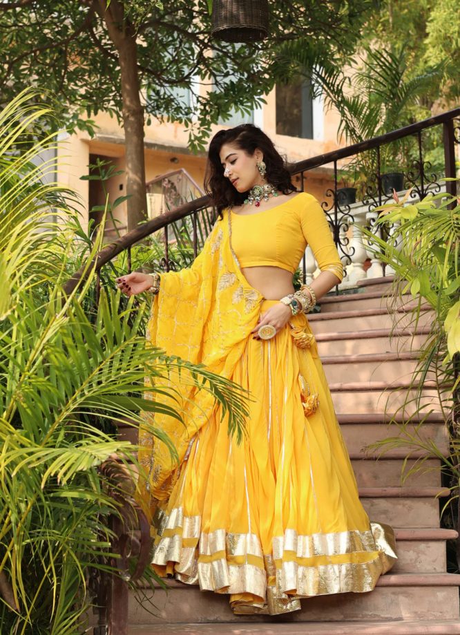 Sunehri Noor  Lehenga Set