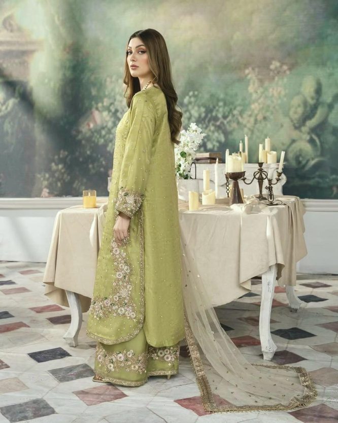 Suhana  Embroidered Sharara Set