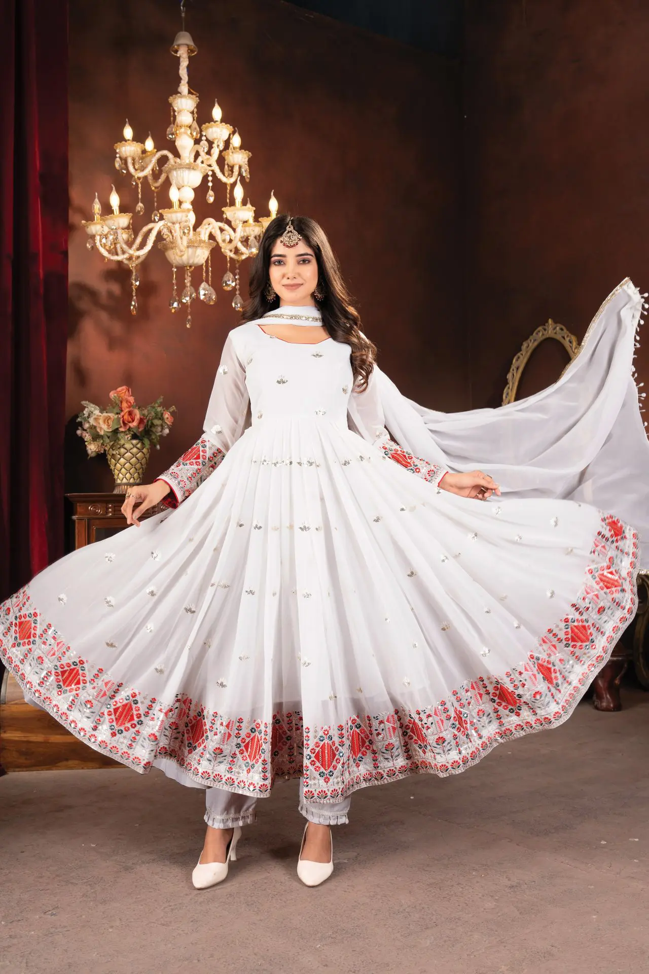 Hazel's Anarkali PartyWear Suit Set