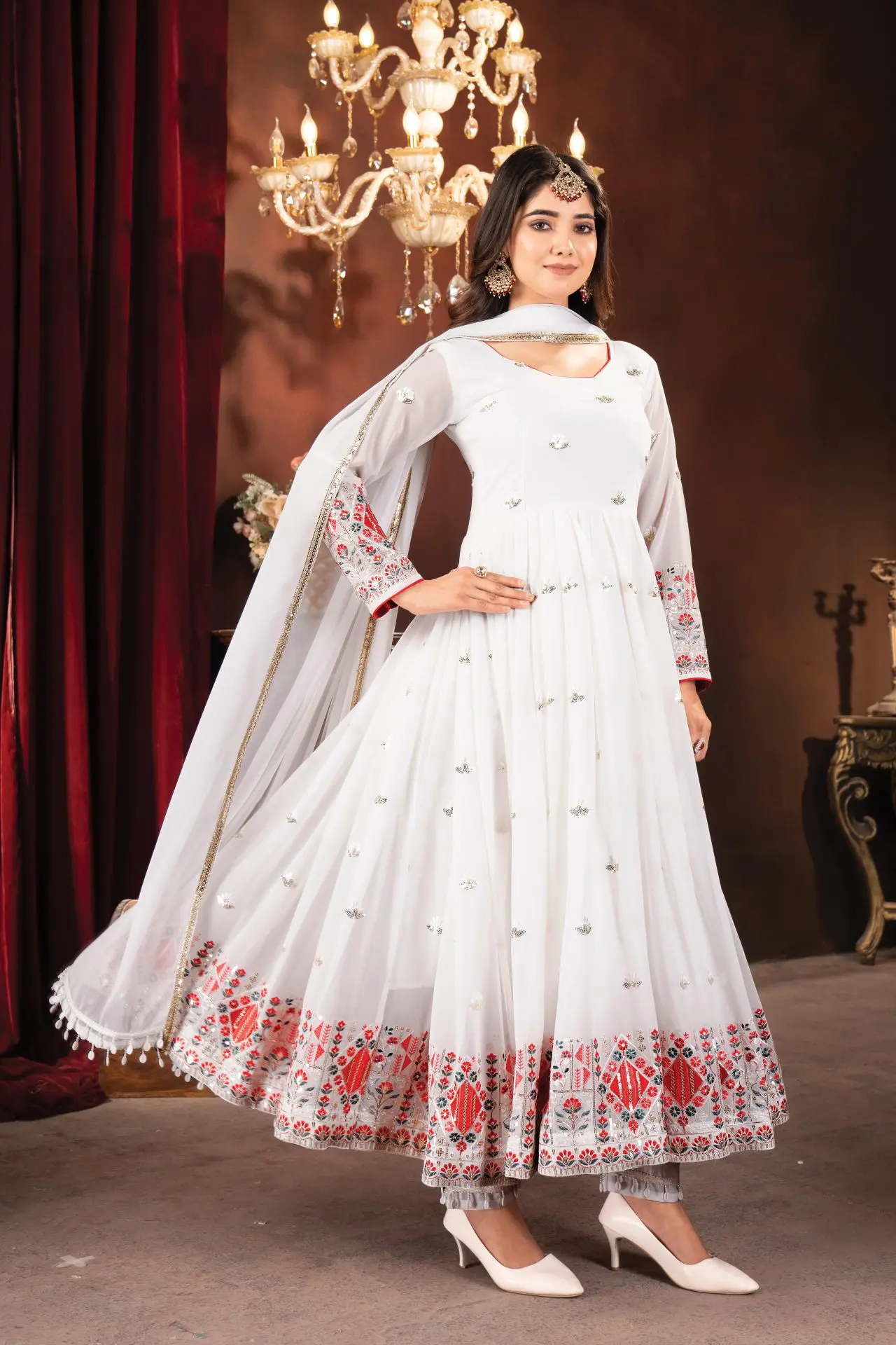 Hazel's Anarkali PartyWear Suit Set