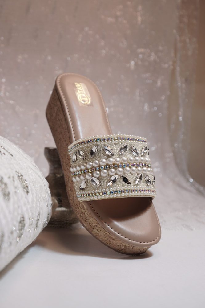 Janvi Cork Heel