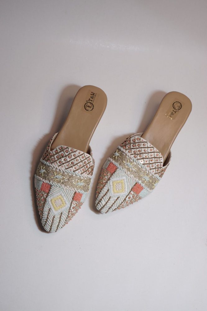 Qushi Heel Mule