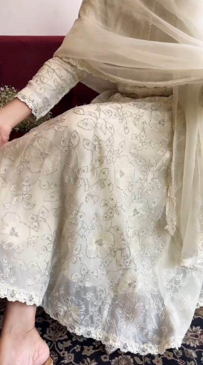 Sofia Ethereal Embroidered Ensemble