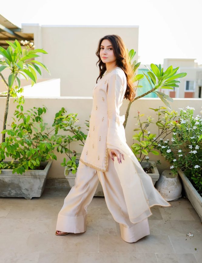 Ivory Whisper Farshi Suit Set