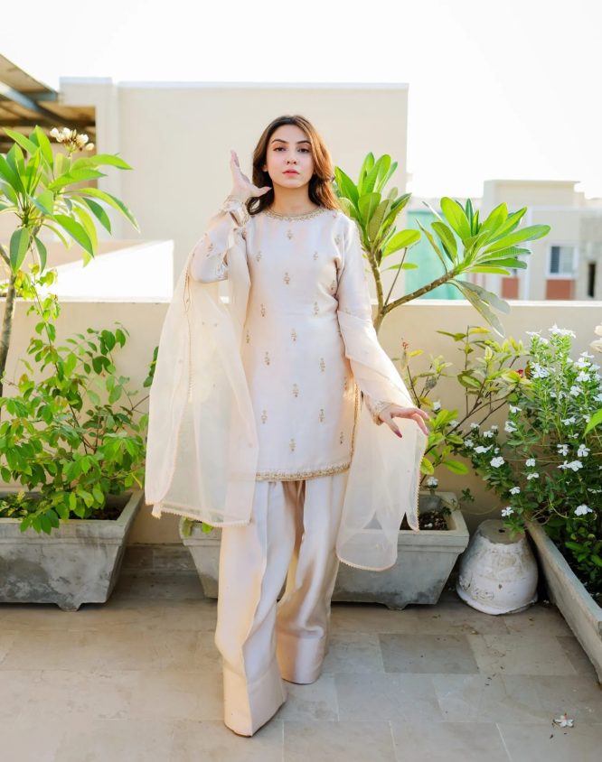 Ivory Whisper Farshi Suit Set