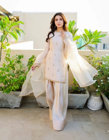 Ivory Whisper Farshi Suit Set