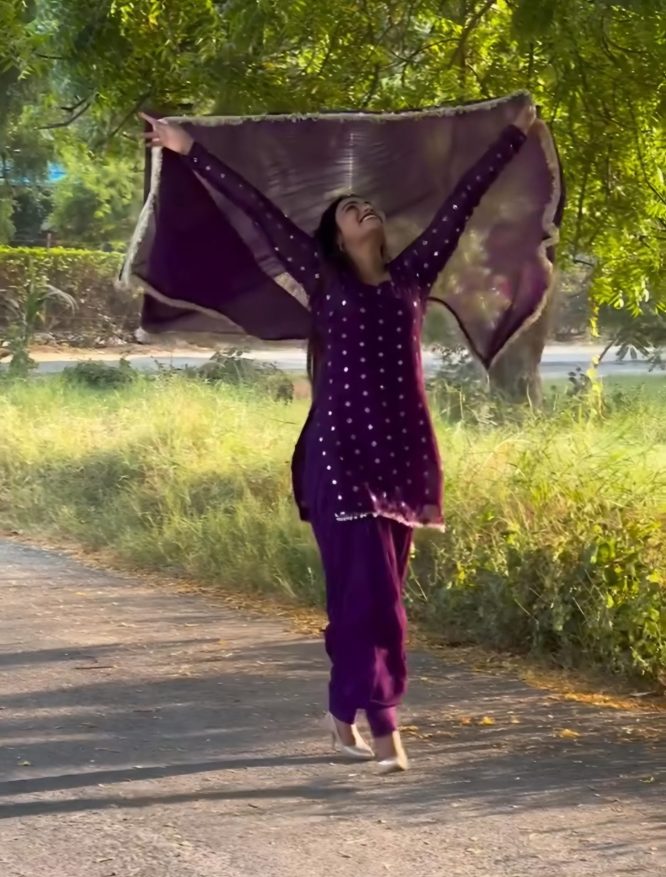 Mitya Premium Purple Dhoti Suit Set