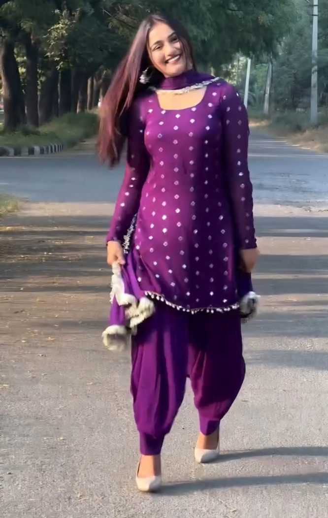 Mitya Premium Purple Dhoti Suit Set