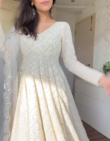Aniska's Lakhnawi Premium Anarkali Suit Set