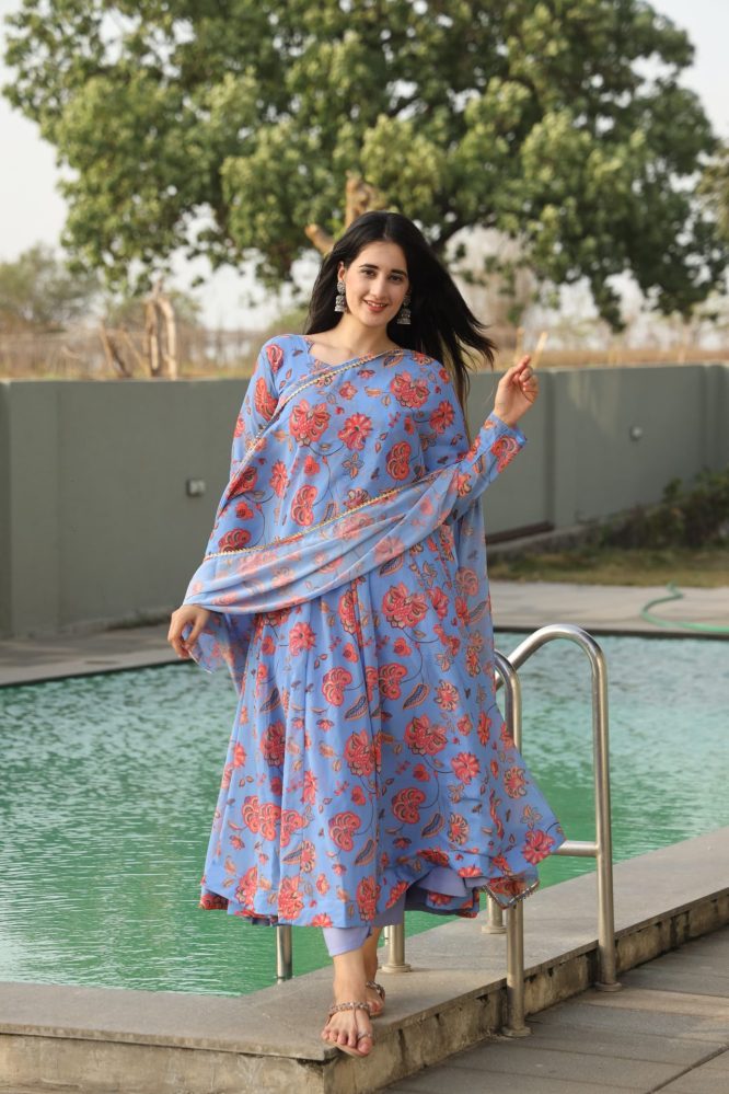 Chandani's Sky Blue Suit