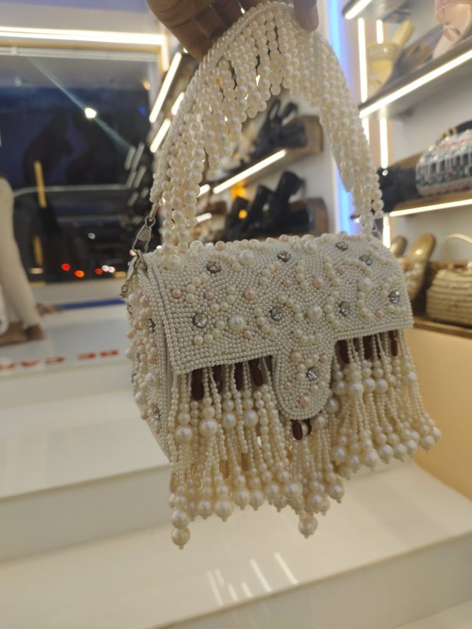Heera (Hand Bag ,Diamond Work ,Dabka Work ,Pearl Work ,