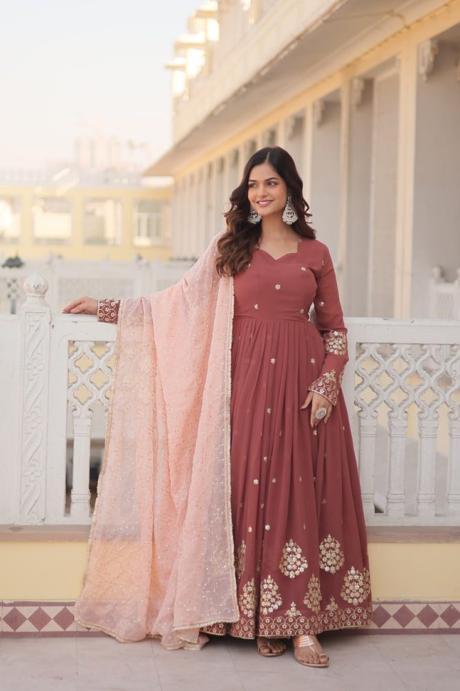 Premium Quality Designer  Anarkali Suit Set
