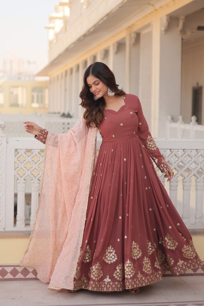 Premium Quality Designer  Anarkali Suit Set