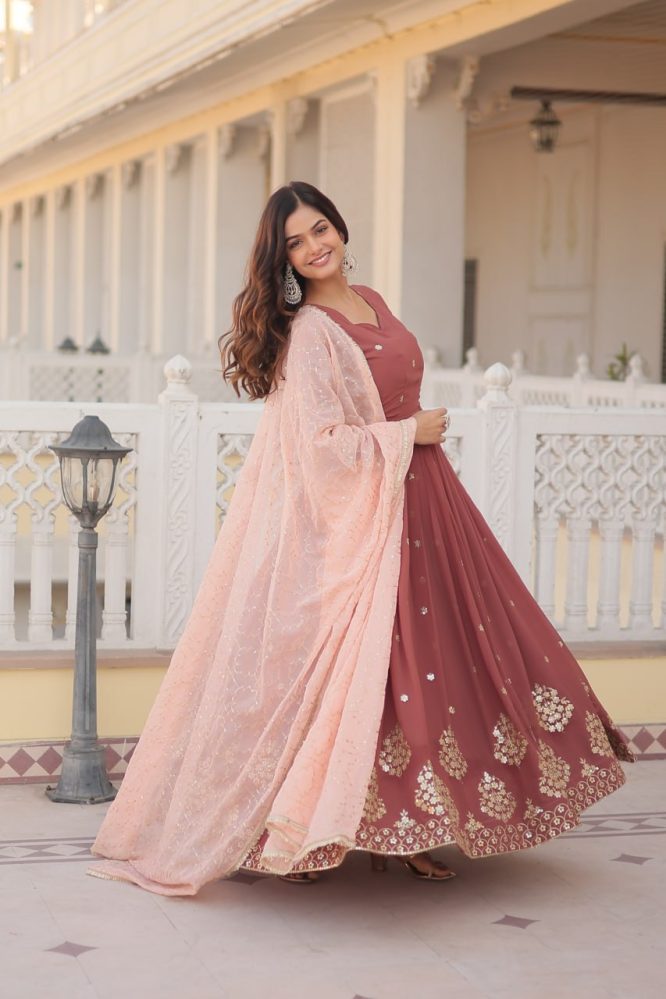 Premium Quality Designer  Anarkali Suit Set