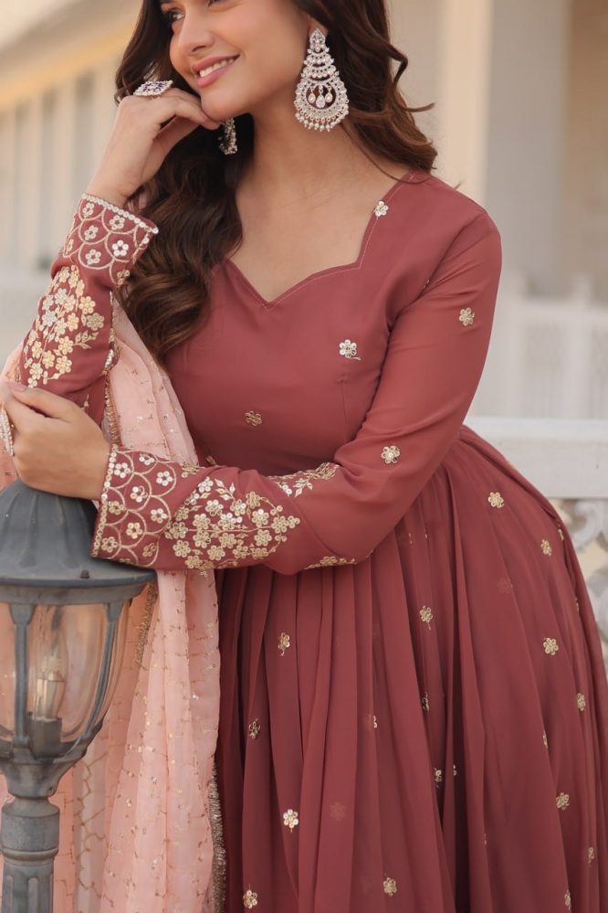 Premium Quality Designer  Anarkali Suit Set