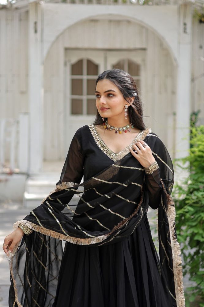 Sandhiya Premium Quality Anarkali Suit Set