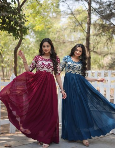 PREMIUM DESIGNER READYMADE GOWN KA-1105