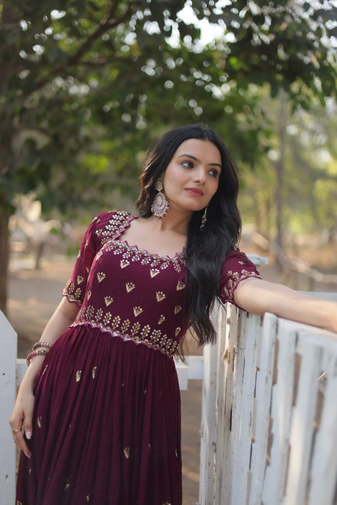 LIKSHA"S PREMIUM DESIGNER READYMADE GOWN KA-1111