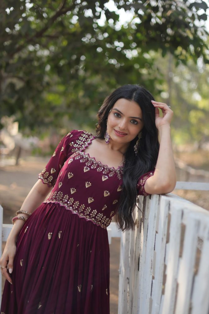 LIKSHA"S PREMIUM DESIGNER READYMADE GOWN KA-1111