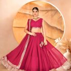 Catalina's Pink Coloured Party Wear Lehenga Choli