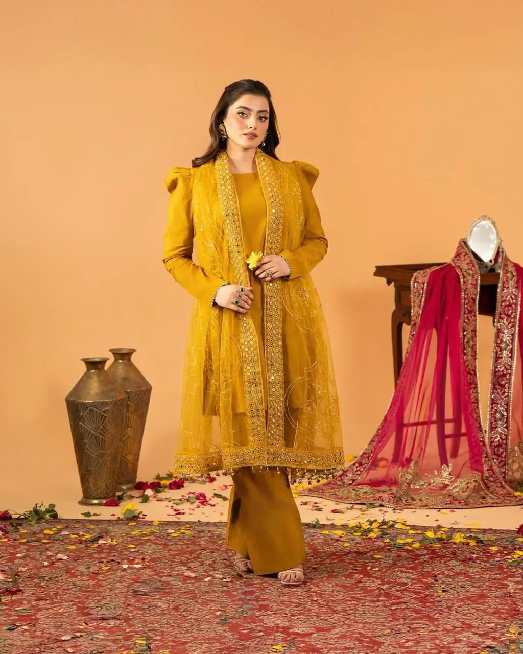 Kiara Luxe Embroidered Kurta Set