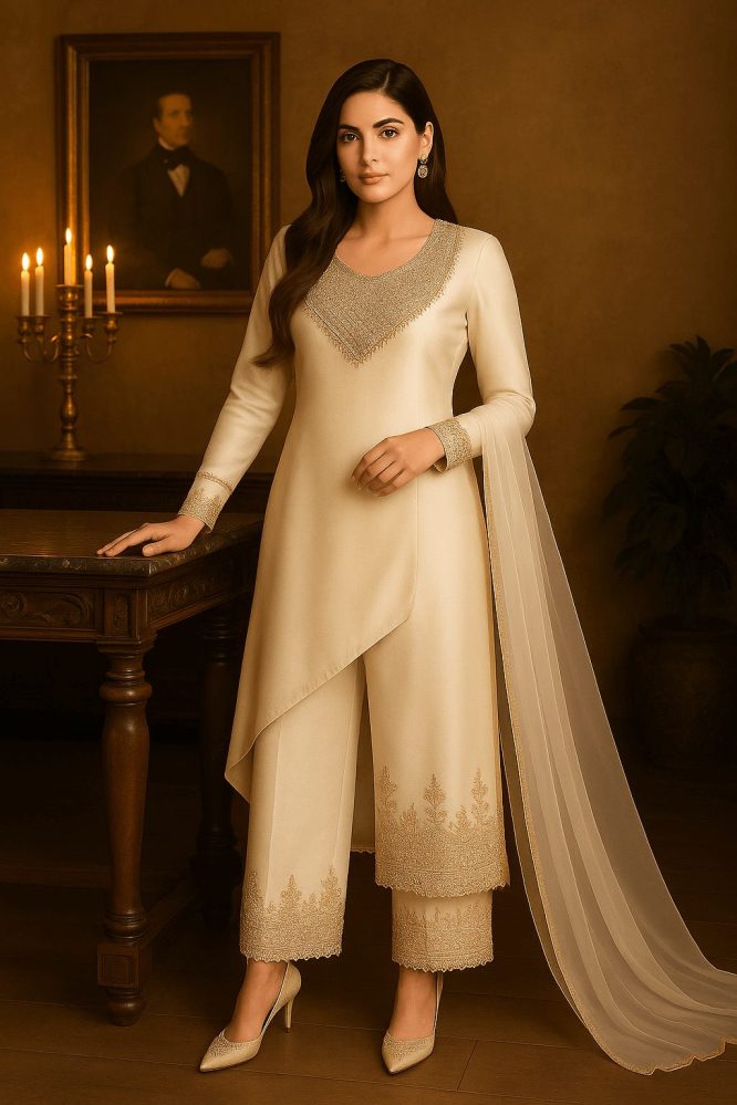 Empress Ivory Royalty Suit