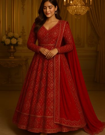 Scarlet Radiance Suit Set