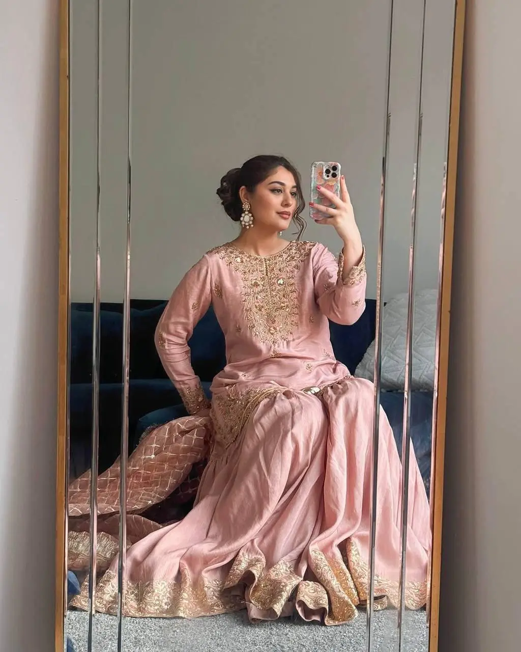 Sitara Embroidery Sharara Set