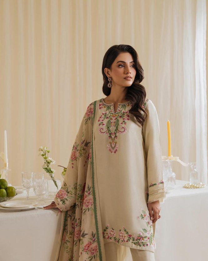 Vanilla Rose Farshi Suit Set