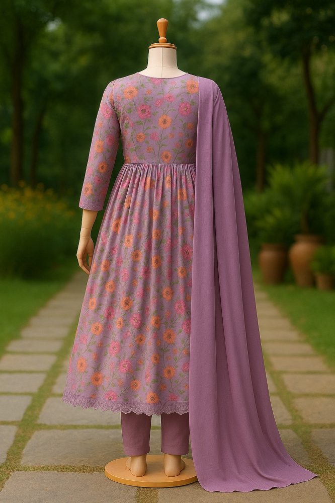 Lavender Bloom Mist Suit Set