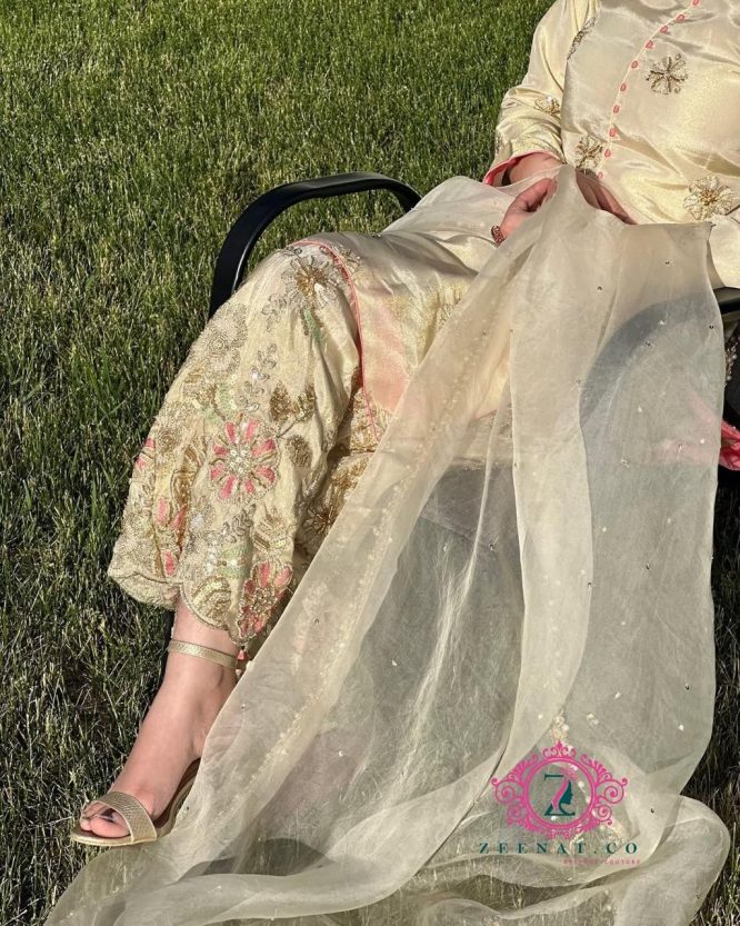 Swan White Suit Set