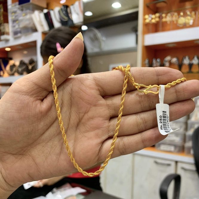 Golden Color Chain
