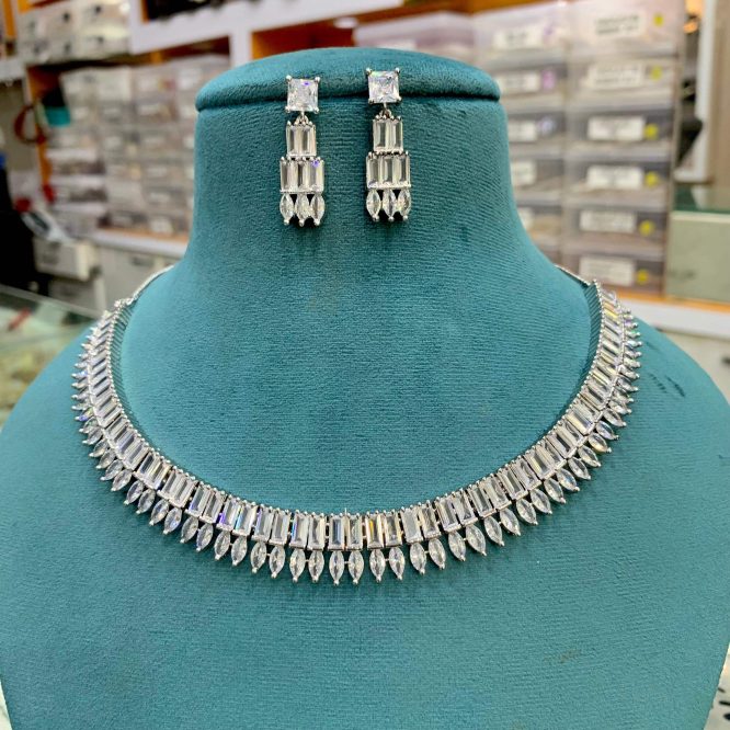 Zircon Necklace Set 3532