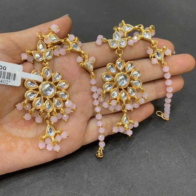 Kundan earrings