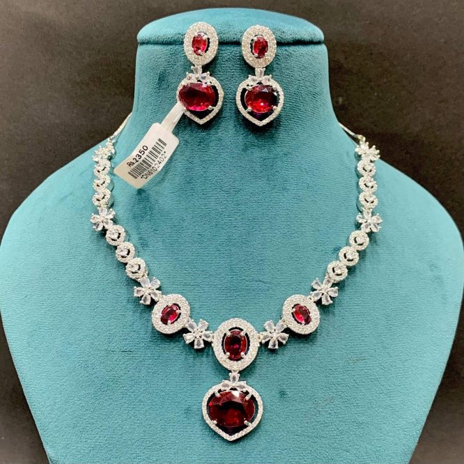 Zircon Necklace Set