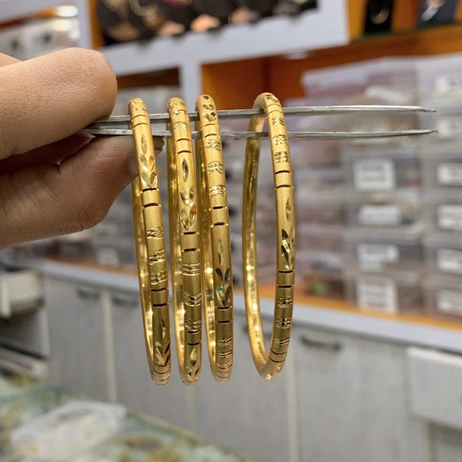 Designer Gold Plated Bangles