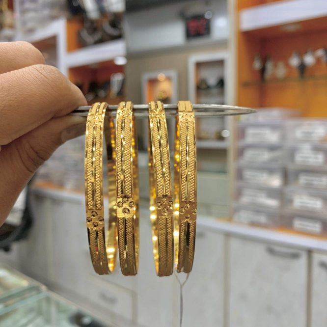 Gold Plated Bangles