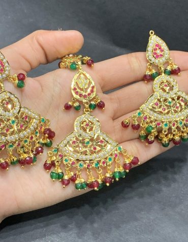 Jadau Earrings