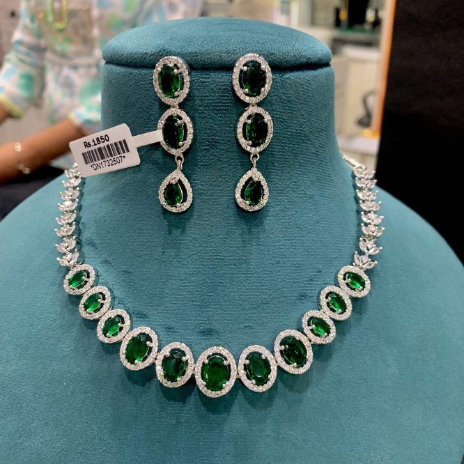 Zircon Necklace Set