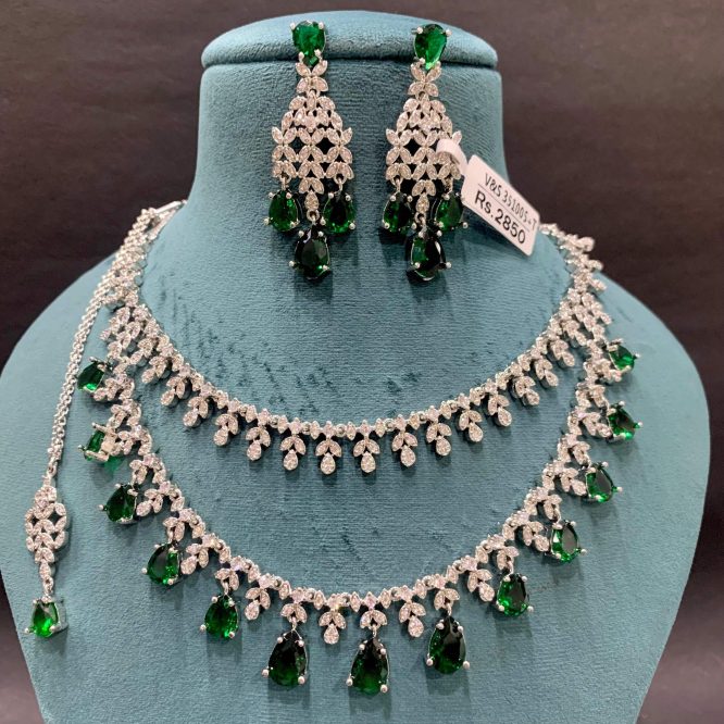 Zircon Necklace Set