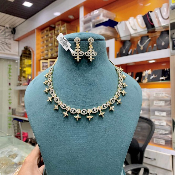 Zircon Necklace Set