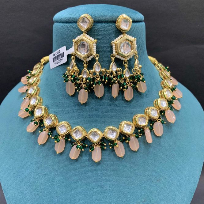 kundan neckline 577666