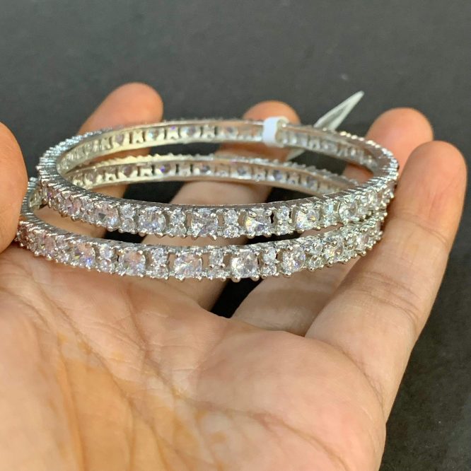 American Diamond Bangles