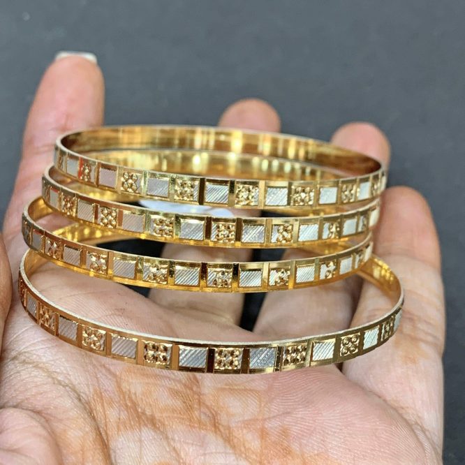 Gold Plated Bangles