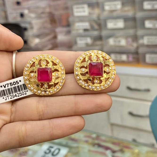 Jadau Earrings 92638