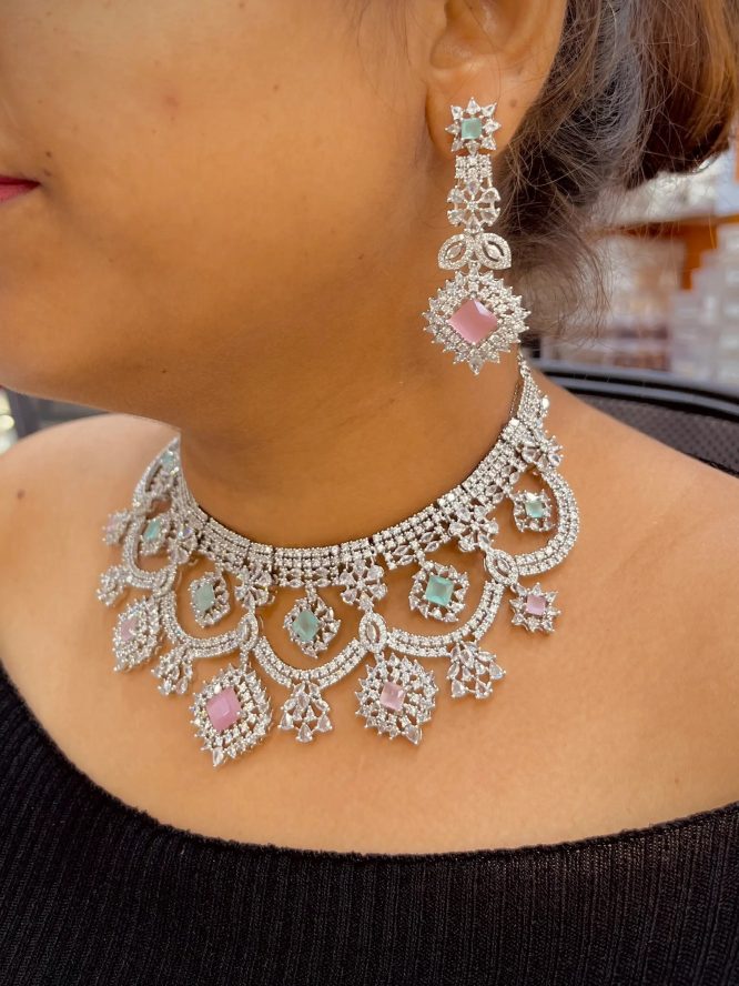 Zircon Necklace Set