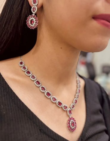 Zircon Necklace Set