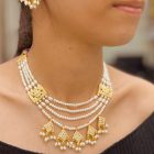 Jadau Necklace Set 57654